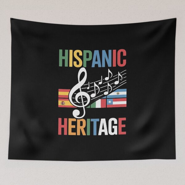 Item preview, Music Teacher Kid National Hispanic Heritage Month  designed and sold by MicanCuteStore.