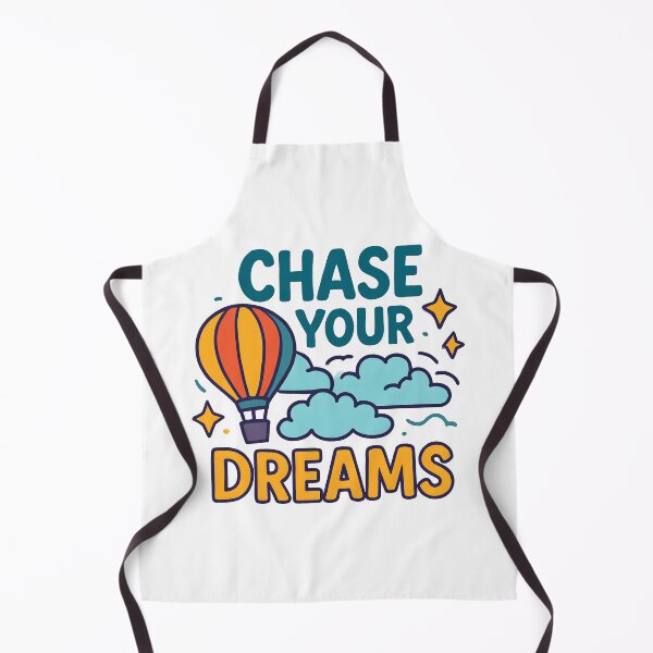 Item preview, Chase Your Dreams Hot Air Balloon Inspirational Design. designed and sold by The-T-In-Retro.