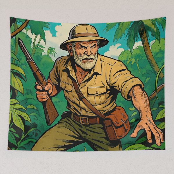 Item preview, Allan Quatermain | Comics style - Cartoon designed and sold by ComicsFactory.