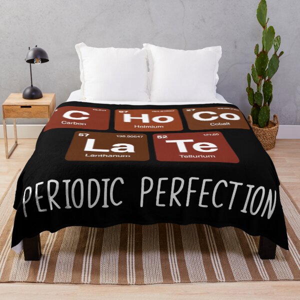 Item preview, Periodic Table Pun - Chocolate Periodic Perfection designed and sold by fatchairprint.