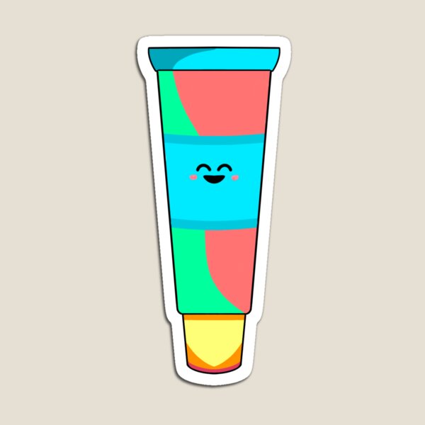 Item preview, Cute Toothpaste Sticker  designed and sold by Leexylouu.