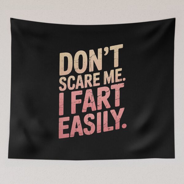 Item preview, Don`t Scare Me I Fart Easily  designed and sold by lilLilaBatArt.