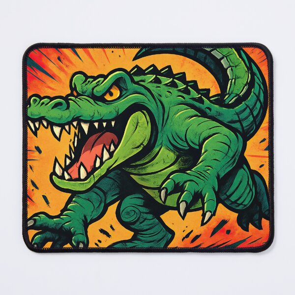 Item preview, alligator | Comics style - Cartoon designed and sold by ComicsFactory.