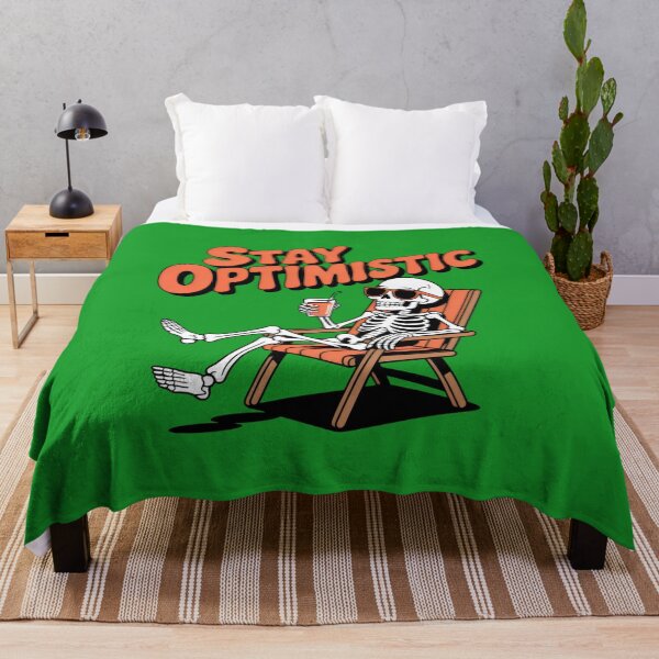 Item preview, Skeleton optimist. designed and sold by MyHappyArtShop.