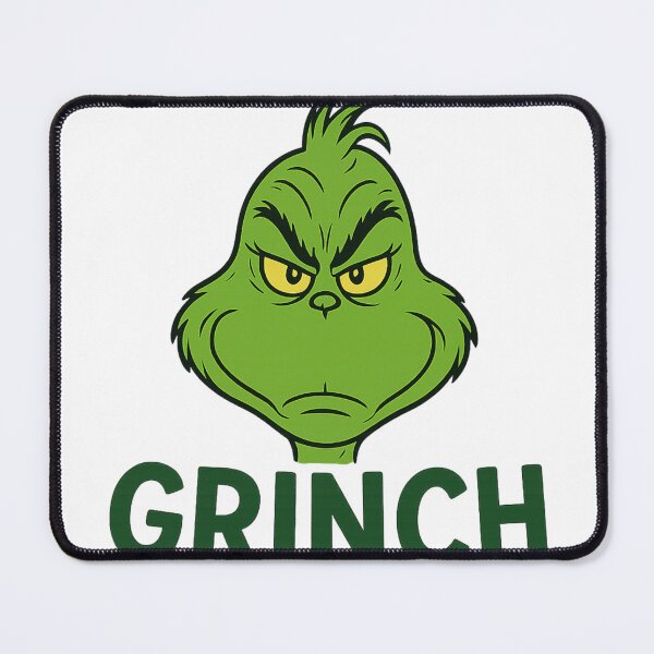 Item preview, Resting Grinch Face designed and sold by Inappropriate Ink.