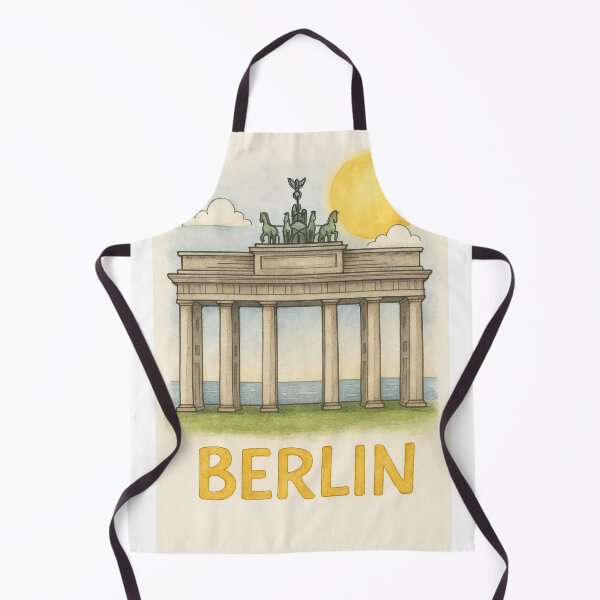 Item preview, Hand-Drawn Dreamy Berlin Illustration designed and sold by MIArt Studio.