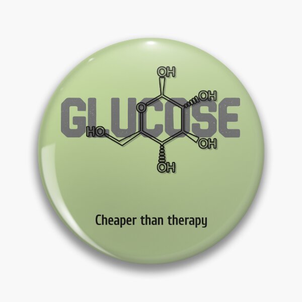 Item preview, Glucose Molecule Outline designed and sold by ChemsTrail.