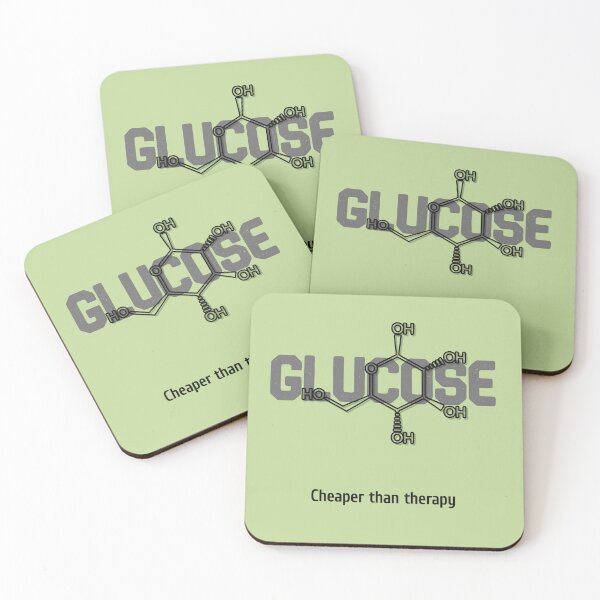 Item preview, Glucose Molecule Outline designed and sold by ChemsTrail.
