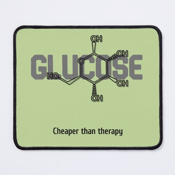 Item preview, Glucose Molecule Outline designed and sold by ChemsTrail.