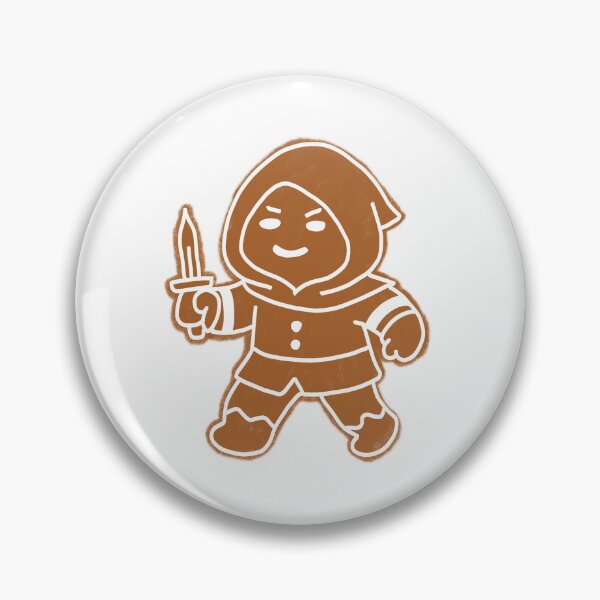 Item preview, Gingerbread Rogue – Cute Magical Holiday Cookie Character designed and sold by Shelb136.