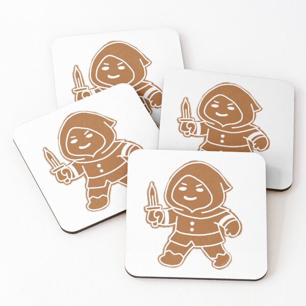 Item preview, Gingerbread Rogue – Cute Magical Holiday Cookie Character designed and sold by Shelb136.