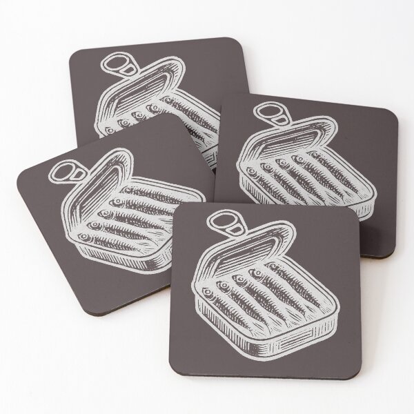 Item preview, Tinned Sardines White designed and sold by Wanderdreaming.