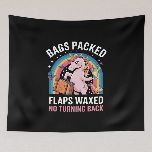 Item preview, Bags Packed Flaps Waxed No Turning Back Travel Trip 15  designed and sold by MathisBellanger.