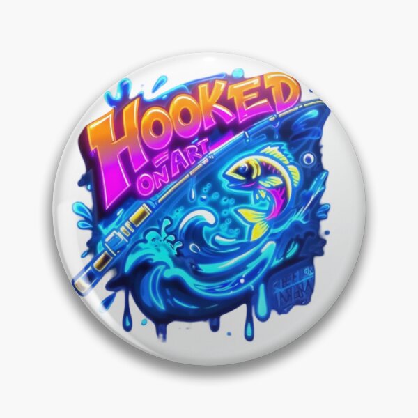 Item preview,  Glowing Neon Wave: Hooked On Art Graffiti designed and sold by newvisionart191.