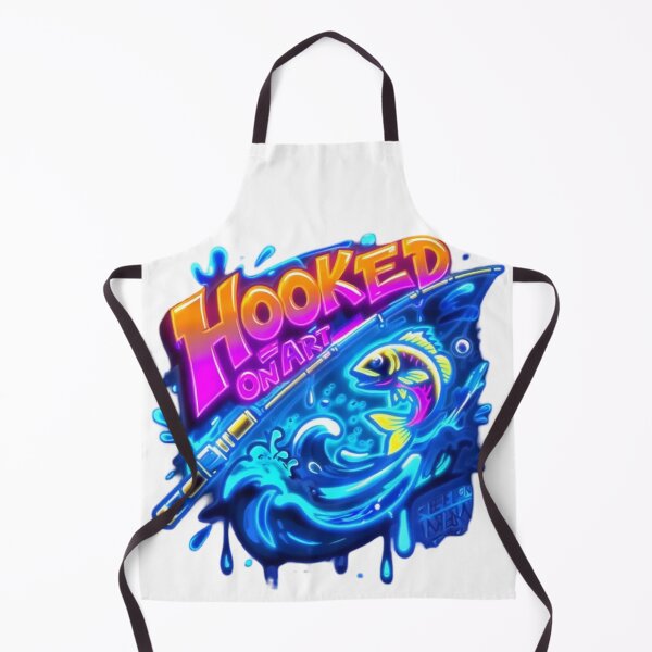 Item preview, Glowing Neon Wave: Hooked On Art Graffiti designed and sold by newvisionart191.