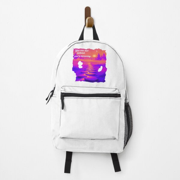 Item preview, You Are Becoming Not Behind calm vibes designed and sold by SloganSauce.