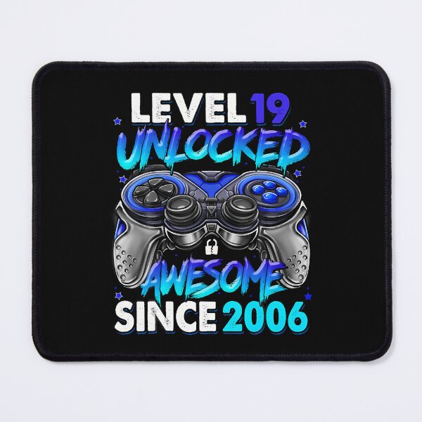 Item preview, Level 19 Unlocked Awesome Since 2006 19Th Birthday Gaming designed and sold by Fereskabilon.