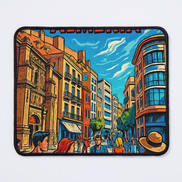 Item preview, Almería, city | Comics style - Cartoon designed and sold by ComicsFactory.