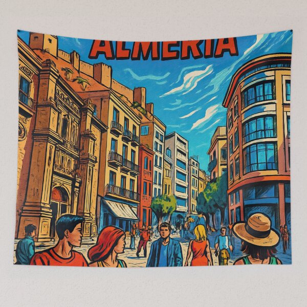 Item preview, Almería, city | Comics style - Cartoon designed and sold by ComicsFactory.