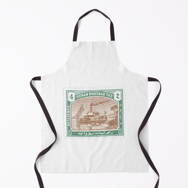 Item preview, Vintage Sudan Boat Postage Stamp designed and sold by red-amber65.