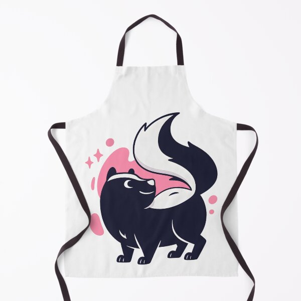 Item preview, Cute Kawaii Skunk Cartoon with Fluffy Tail design gift designed and sold by DrawHandArt.