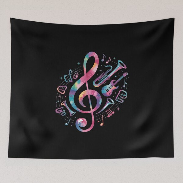 Item preview, Musical Instrument Music Notes Musician Treble Clef  designed and sold by MicanCuteStore.