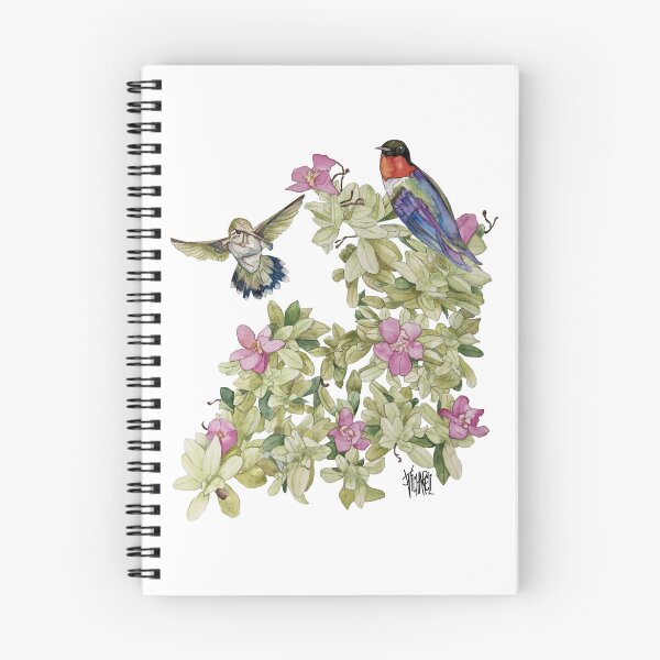 Item preview, Ruby Throat Hummingbirds with Cenizo designed and sold by Jesus Vichareli.