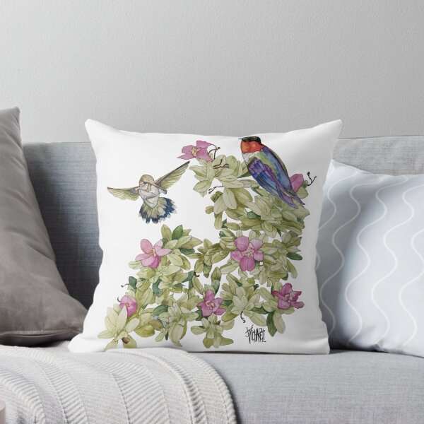 Item preview, Ruby Throat Hummingbirds with Cenizo designed and sold by Jesus Vichareli.