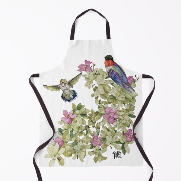 Item preview, Ruby Throat Hummingbirds with Cenizo designed and sold by Jesus Vichareli.