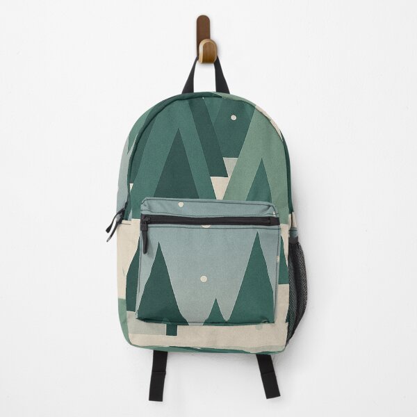 Item preview, Geometric Pine Forest with Snow designed and sold by Fernova.