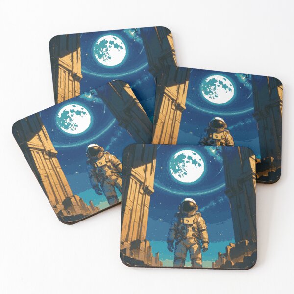 Item preview, Astronaut Beneath the Celestial Gate designed and sold by Xenoame.