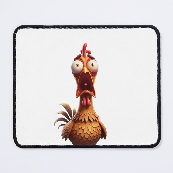 Item preview, F-CAW-F Funny Screaming Chicken Pun designed and sold by w66aboo.