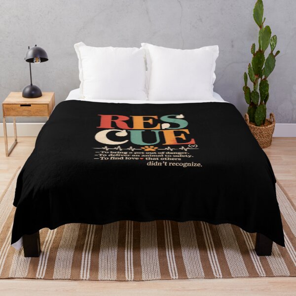 Item preview, Rescue Definition Animal Lovers Funny Rescue Pet designed and sold by namibambam.