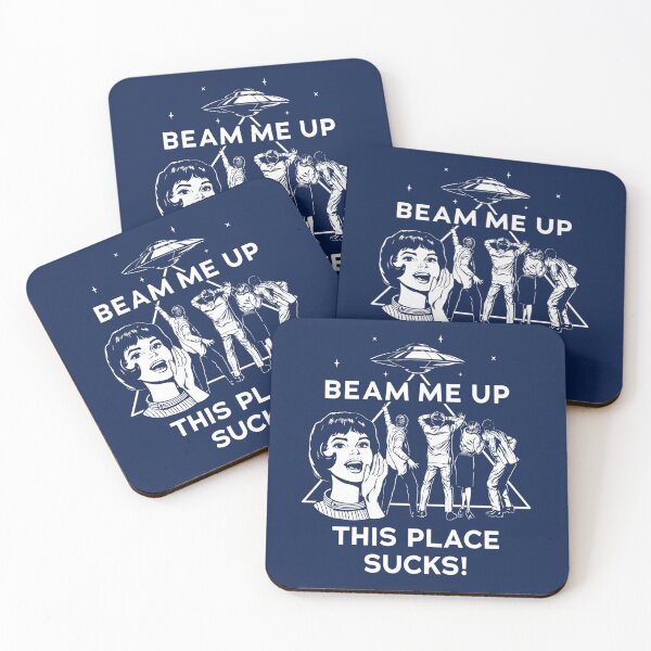 Item preview, Beam Me Up This Place Sucks Stranger Things Vintage T-shirt Robin  designed and sold by JohnSit.
