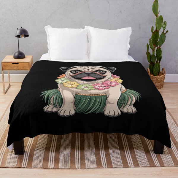Item preview, Pug Hawaiian Hula Dance Shirt  Cool Aloha Animal Funny designed and sold by LKappa3Faber.