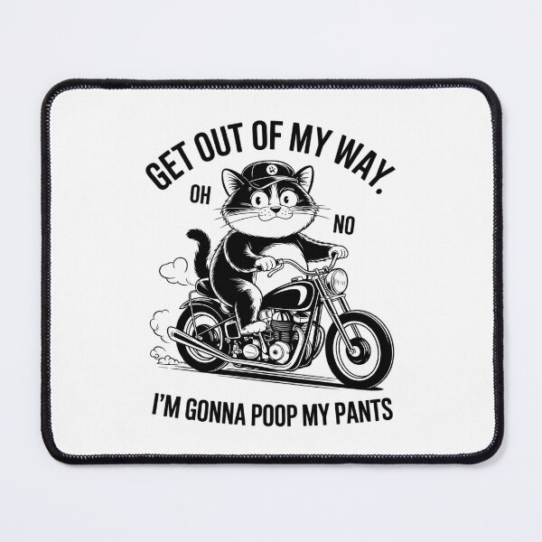Item preview, Get Out of My Way Gonna Poop My Pants Adult Humor Meme  designed and sold by lilLilaBatArt.