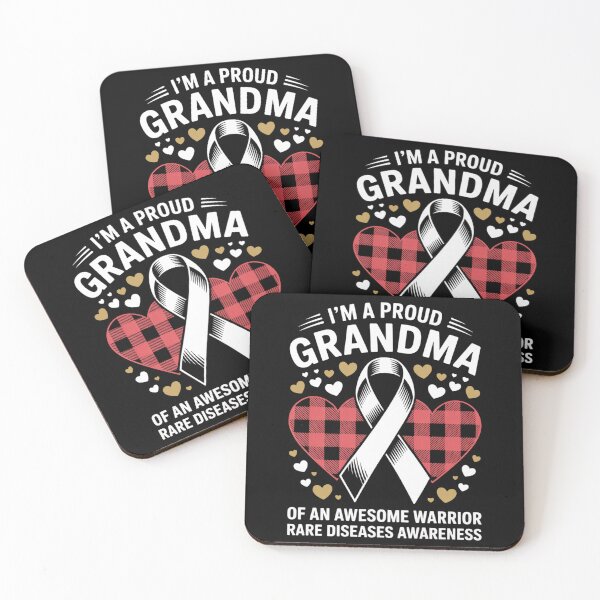 Item preview, Rare Diseases Awareness I'm Proud Grandma of Awesome Warrior  designed and sold by visionnen.