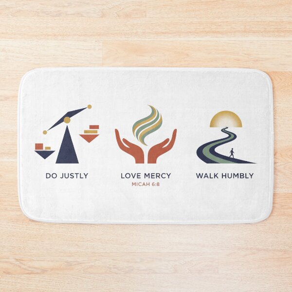 Item preview, Biblical Micah 6:8 Quote Do Justly Love Mercy Walk Humbly. designed and sold by loveandlightrb.