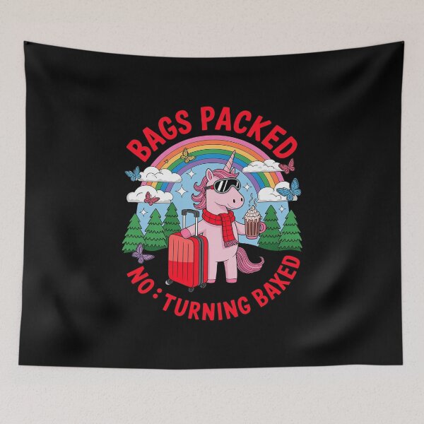 Item preview, Bags Packed Flaps Waxed No Turning Back Travel Trip 28  designed and sold by MathisBellanger.
