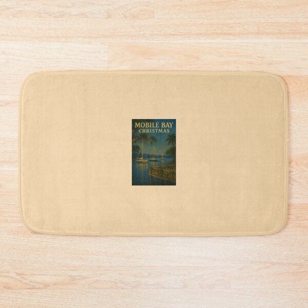 Item preview, Mobile Bay Christmas designed and sold by Novel Works Studio.
