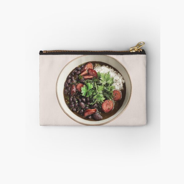 Item preview, Feijoada, Traditional Brazilian Black Bean Stew Served with White Rice designed and sold by Violet Peonies.