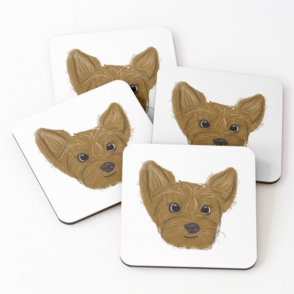 Item preview, Yorkshire Terrier Yorkie Dog Breed Illustration designed and sold by yashiki.