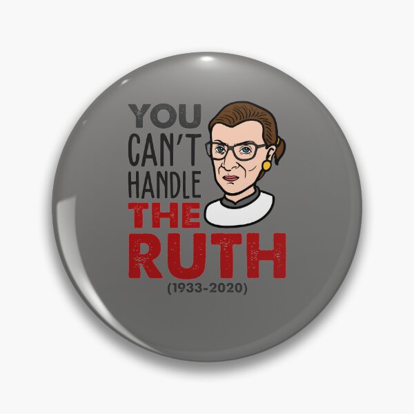 Item preview, RIP-RBG-RUTH-BADER-GINSBURG-YOU-CANT-HANDLE-THE-RUTH-CLASSIC-SHIRT---YOUTH designed and sold by JasminHartman.