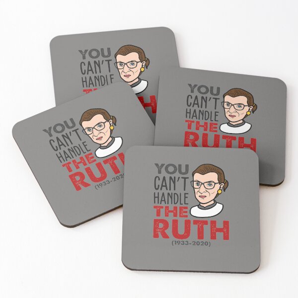 Item preview, RIP-RBG-RUTH-BADER-GINSBURG-YOU-CANT-HANDLE-THE-RUTH-CLASSIC-SHIRT---YOUTH designed and sold by JasminHartman.