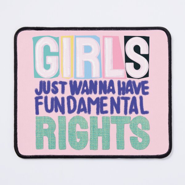 Item preview, Girls and Fundamental Rights designed and sold by sanbrill.