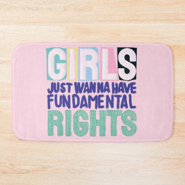 Item preview, Girls and Fundamental Rights designed and sold by sanbrill.