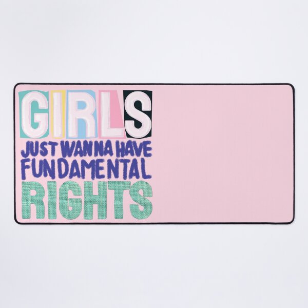 Item preview, Girls and Fundamental Rights designed and sold by sanbrill.