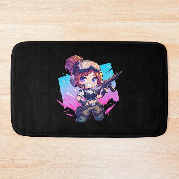 Item preview, Cute Adventurer Girl Holding Rifle designed and sold by Muaythai1x3ac.