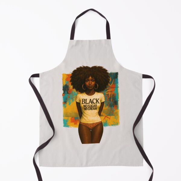 Item preview, BLACK NO SUGAR NO CREAM – Bold Afrocentric Pride Tee | Natural Hair & Melanin designed and sold by Cree8if.