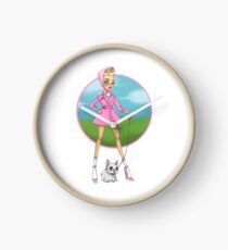 Dog Walker Clock